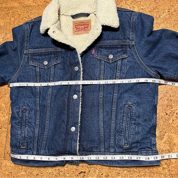 Levi’s Women’s Original Sherpa Trucker Jacket #36136-0037 Sz M - Picture 16 of 17